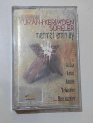 KUR'AN-I KERİMDEN SURELER MEHMET EMİN AY - KASET - -