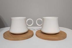 LOT.2 » 2'li Porselen Türk Fincanı Takımı