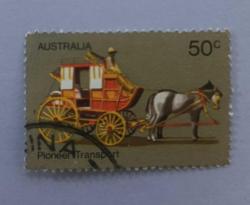 Avustralya _ damgalı pul