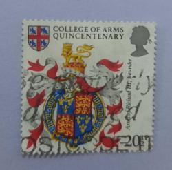 İngiltere _ damgalı pul