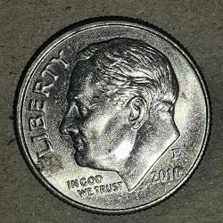 AMERİKA   2010 P   1  DİME   10 CENT