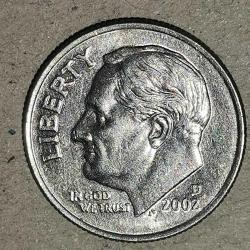 AMERİKA   2002 D     1  DİME   10 CENT