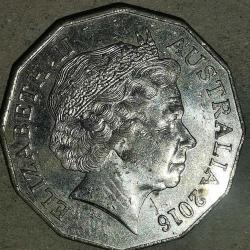 AVUSTRALYA  2016    50 CENT