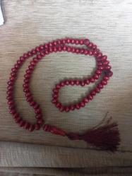 Vişne tekerlek kesim 99 luk zikir tespihi