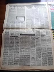 Gölge Adam Gazetesi - Turkish Newspaper - 25 Şubat  4 Mart 1991 - Adana Çimento olayına savcılık el koymalı - Semra Özal'ın İl başkanlığı tartışılıyor - ANAP'ta cahiliyenin kaderi 3 Mart'ta belli olacak - Sosyalist Parti Genel Başkanı Ferit ilsever Bu olay sistemin yozlaştığını gösteriyor - Türkiye Birleşik Komünist Partisi lideri Haydar Kutlu anap liberalliği siyasi yaşamda sürdüremedi - çalışma Bakanı İmren Aykut SSK hastaneleri modernleştiriyor - Erdal İnönü Deniz Baykal sürtüşmesi partiye canlılık getirdi - AKFA tam sayfa ilan - Nisan Serezli Tolga Aşkıner tiyatrosundan eğlenceli bir oyun benim matrak ailem - görmez ressam Eşraf Armağan kendi stüdyosunu açtı - İngilizce haberler - Mehmet Şerif Paşa konağı'na europa nostra liyakat ödülü - İlk ilişkiye hazır mısınız -  Marlboro reklamı - Alp Yalman Yurdeşen Karahasan Selçuk Uygur Mustafa Denizli Galatasaray'da işgalci ve diktacı yönetime son -  süper maçta Galatasaray'a ait doping ilaçları ile ilgili belgeler bulunmuş - Beşiktaş