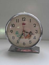 TAVUKLU ORJİNAL SHANGAI KURMALI MASA SAATİ ÇALIŞIR DURUMDA AÇIKLAMAYI OKUYUN