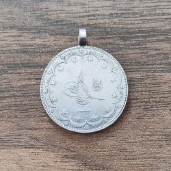 Osmanlı Son Dönem Sultan V.Mehmet Reşat Dönemi Gümüş 20 Kuruş ((1908))