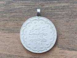 Osmanlı Son Dönem Sultan V.Mehmet Reşat Dönemi Gümüş 20 Kuruş ((1908))