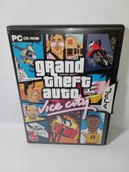 Pc oyun GTA Vice city. Orijinal. Kitapçık mevcut. 2 disk. Kullanıma bağlı çizikler var. Koleksiyonluk