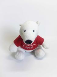 Coca Cola Lisanslı Peluş Mutlu yıllar temalı Kutup Ayısı