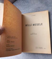 J. STALİN MİLLİ MESELE İKİNCİ EL KİTAP KONDİSYON YÜKSEK KOLEKSİYONLUK NADİR