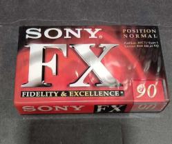 SONY FX 90 * POSITION NORMAL * BOŞ TEYP KASETİ * AMBALAJINDA
