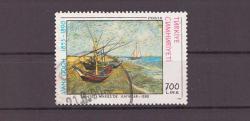 1990 Van Gogh'un Ölümünün 100. Yılı ''3295 Nolu Valör'' Damgalı Pul - TD231