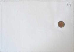 Letonya 1 Santims 2003, Damgalı Pullu Postadan Geçmiş Zarf