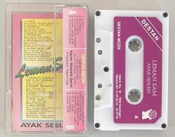 Leman Sam Ayak Sesleri Destan Alman Baskı Kaset