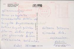 Çanakkale - Şehitler Abidesi, Sahil, İskele, Saat Kulesi / Çağ Kartpostal