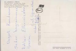 Çanakkale - Tarihi Saat Kulesi, Kordonda Grup, Kordon / Tuna Kartpostal