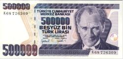 7. EMİSYON 500 BİN TÜRK LİRASI ÇİL