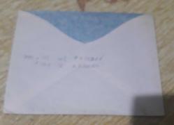 1948 İSPANYA ÖZEL DAMGALI ÜZERİNDE 4 LÜ BLOK LU  ZARF