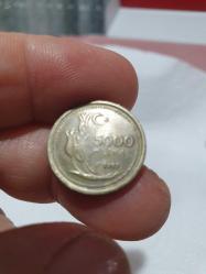 T.C 5000 lira 1997.