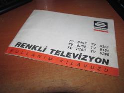 ARÇELİK RENKLİ TELEVİZYON   KULLANMA KILAVUZU