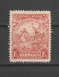 1925/35 Barbados Damgalı Pul (Katalog: 158 tl.)