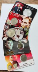 LOT.2 » Tedavül Eden Madeniler-Hatıra 1940-2007 Arası 5 Adet..