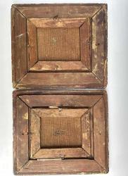 Antika 200 Yıllık Belçika Şato Çıkması Yağlı Boya Portreler