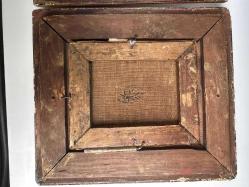 Antika 200 Yıllık Belçika Şato Çıkması Yağlı Boya Portreler