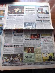 Gölge Adam 7 Gün 7 Gece Gazetesi - Turkish Newspaper - 16 23 Şubat 1988 - TRT'den de sorumlu devlet bakanı Adnan Kahveci'nin ilginç açıklaması televizyonu bana değil milyonlara sorun - kültür bakanı Melina Mercuri'nin konuğu olarak Yunanistan'a davet edilen Ancelo Davos'un ilk meyvesini yiyecek Fotoğrafı - Türkan Şoray'ın keyfi yerine geldi Fotoğrafı - Tarık Akan'ın sevinci neden kısa sürdü - Kemal Sunal'ın yeni tutkusu at yarışları Fotoğrafı - İbrahim Tatlıses yine mahkemede - eski kurtlar İzzet Günay Ediz Hun Göksel Arsoy Ekrem Bora ve Sadri Alışık buluştu Fotoğrafı - değerbilmez TRT - Uğur Dündar şerefime içildi ve atıldım - Müjdat Gezen yasaklar yasal değildir - TV'de aile saltanatı - Levent Kırca Oya Başar fotoğraf - Nevra Metin Serezli Fotoğrafı - selamsız bandosu filmi başrolde Şener Şen - kadının adı yok filminin başarılı oyuncusu Hale Soygazi Fotoğrafı - İstanbul'u satıyorum tiyatro oyunu Ferhan Şensoy Münir Özkul - Ünlü kadın yazarımız Pınar Kür'le - Michael Jackson AIDS mi