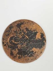 Osmanlı İmparatorluğu  Sultan Abdülmecid Han Dönemi 10 Para ( Hicri 1255/20 )