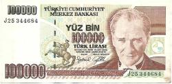 7.Emisyon 3.Tertip 100.000 Türk Lirası / J25