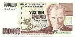 7.Emisyon 3.Tertip 100.000 Türk Lirası / J19