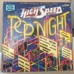 Various - High Speed Pop Night / Germany 1980 / Compilation LP / *Pop Rock, Disco* / ''İçerik için açıklamaya bakınız''