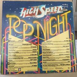 Various - High Speed Pop Night / Germany 1980 / Compilation LP / *Pop Rock, Disco* / ''İçerik için açıklamaya bakınız''