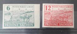 1945 ALMANYA  TOPRAK REFORMU PROVINZ SACHSEN DAMGASIZ TAM SERİ