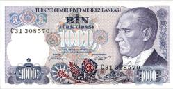 7. EMSİYON 1000 TÜRK LİRASI ÇİL
