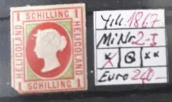 LOT.13 » 1867 ALMANYA HELIGOLAND 1 SCHILLING DAMGASIZ KAT DEĞERİ 240 EURO