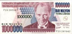 7. EMİSYON 1 MİLYON TÜRK LİRASI ÇİL