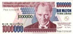 7. EMİSYON 1 MİLYON TÜRK LİRASI ÇİL