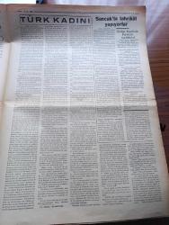 Ulus Gazetesi - Turkish Newspaper - 14 Şubat 1937 - Türk kadını başmakale - sancakta tahrikat yapılıyor - istiklali çekemeyenler Araplar tarafından ihtilal çıkarılmasına çalışıyor - İngiltere'nin silahlanması Almanya'da büyük bir heyecan uyandırdı - Cumhuriyet rejiminde inhisarlar idaresinin başarıları yazan Ali Rana Tarhan - Balkan Antantı Konseyi Dr. Tevfik Rüştü Aras Atina'ya hareket etti - Akdeniz'de Türkiye'nin nüfusu - atina'daki kitap resim sergimiz büyük alaka gördü Fotoğrafı - ipekli kadın çorapları ekonomi bakanlığı normlarını tespit etti - Maraş kurtuluşu Hasan Reşit Tankut'un halkevinde verdiği söylev - arkeoloji enstitüsü talebeleri Kayseri'ye gidiyorlar - İspanyol asilerinin bir Sovyet gemisini tuttukları bildiriliyor - Bir kitabın çıkardığı mesele yazan Ahmet Şükrü Esmer - Ankaragücü Gençlerbirliği karşılaşması geride kaldı - Mussolini trablus'a gidecek - İngiltere'de çıkan gazetelerin gündelik masrafları ve varidatı - Çengel kitabı çeviren Nurettin Artam Yazı Dizisi