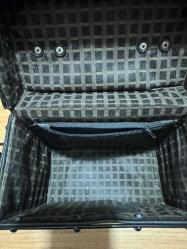 Vintage Calypso Tasarım Kafesli Deri Omuz Çantası Calypso (Özel Tasarım Serisi) Retro, Endüstriyel, Alternatif Giyim