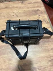 Vintage Calypso Tasarım Kafesli Deri Omuz Çantası Calypso (Özel Tasarım Serisi) Retro, Endüstriyel, Alternatif Giyim