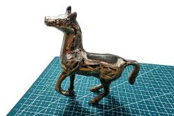 Pirinç At Biblo – Dekoratif Heykel