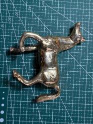 Pirinç At Biblo – Dekoratif Heykel