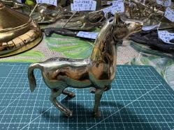 Pirinç At Biblo – Dekoratif Heykel