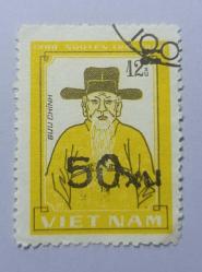Vietnam _ damgalı pul