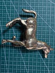 Pirinç At Biblo – Dekoratif Heykel