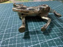 Pirinç At Biblo – Dekoratif Heykel