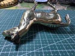 Pirinç At Biblo – Dekoratif Heykel